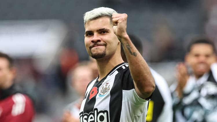 Bruno Guimaraes is Newcastle's team captain.