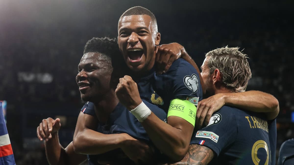 Aurelien Tchouameni, Kylian Mbappe, France