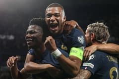 Aurelien Tchouameni, Kylian Mbappe, France