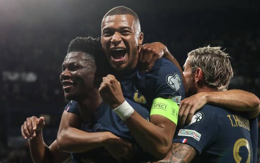Aurelien Tchouameni, Kylian Mbappe, France