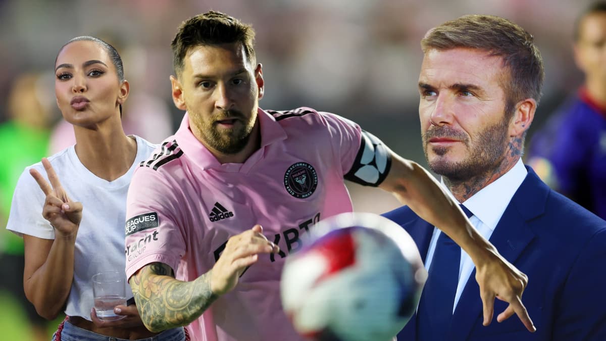 Kim Kardashian, Lionel Messi, David Beckham, Inter Miami