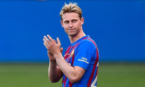 Frenkie de Jong, Barcelona, 2021/22