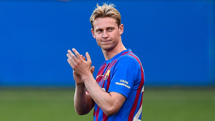 Frenkie de Jong, Barcelona, 2021/22
