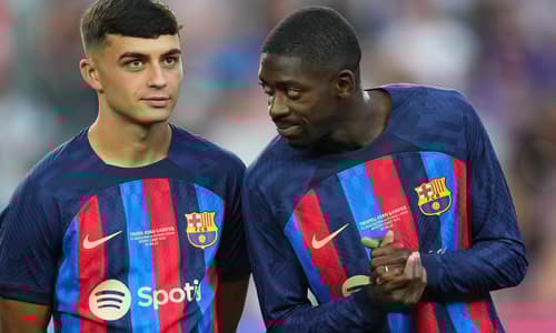 Ousmane Dembele, Pedri, Barcelona, 2022/23