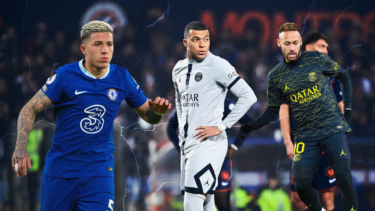Transfernieuws, Transfers, Neymar, Kylian Mbappe, Enzo Fernandez