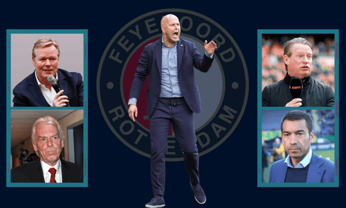 Feyenoord, Arne Slot, Ronald Koeman, Mario Been, Leo Beenhakker, Giovanni van Bronckhorst