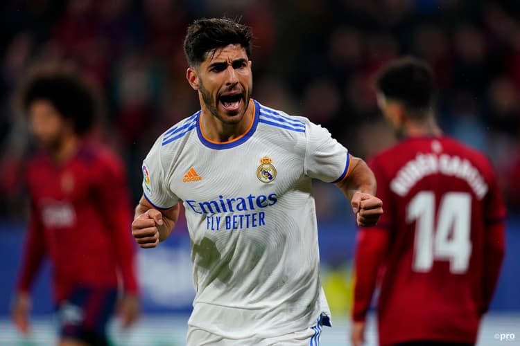 Marco Asensio hasn't been first choice at Real Madrid for a while