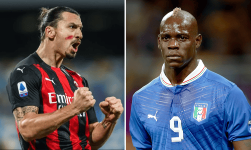 Zlatan Ibrahimovic, Mario Balotelli