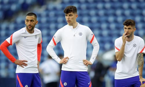 Chelsea trio Hakim Yizech, Kai Havertz and Christian Pulisic