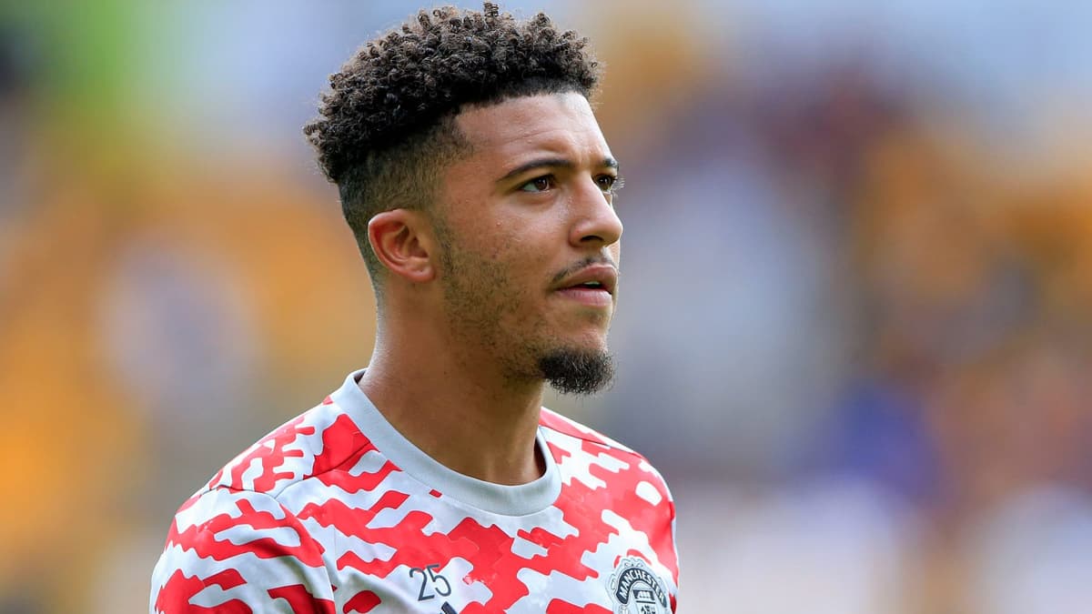 Manchester United's Jadon Sancho