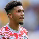 Manchester United's Jadon Sancho