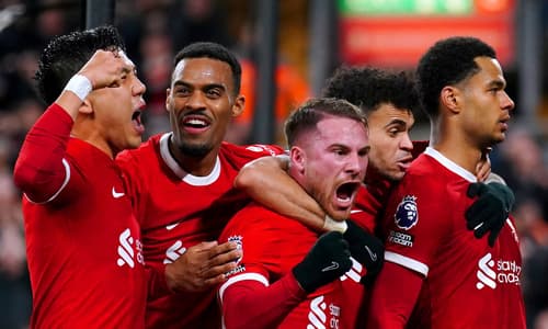 Cody Gakpo, Luis Diaz, Alexis Mac Allister, Ryan Gravenberch, Wataru Endo, Liverpool, 2023/24