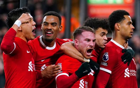 Cody Gakpo, Luis Diaz, Alexis Mac Allister, Ryan Gravenberch, Wataru Endo, Liverpool, 2023/24