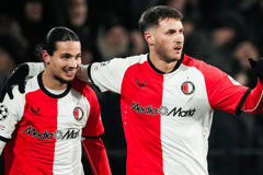 Anis Hadj Moussa, Santiago Giménez, Feyenoord