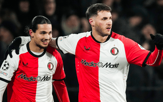 Anis Hadj Moussa, Santiago Giménez, Feyenoord