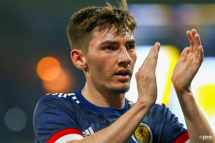 Billy Gilmour in Scotland action