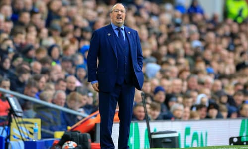 Everton manager Rafa Benitez