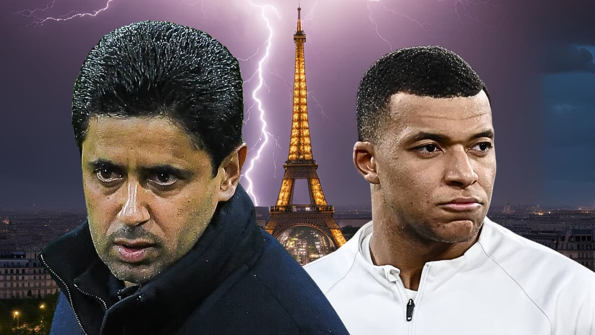Nasser Al-Khelaifi, Kylian Mbappe, PSG, 2023/24