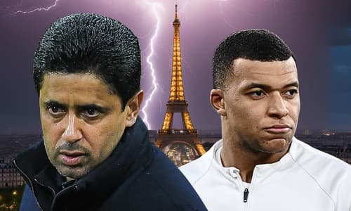 Nasser Al-Khelaifi, Kylian Mbappe, PSG, 2023/24
