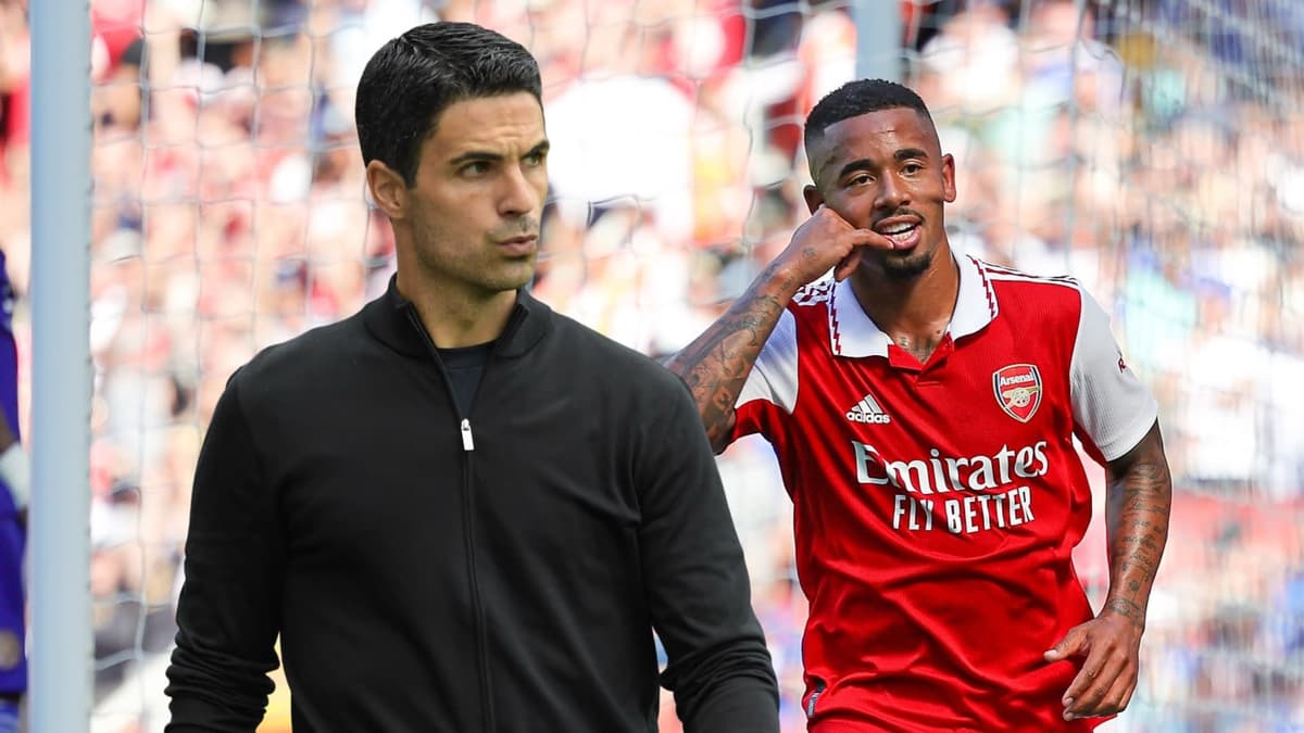 Mikel Arteta, Gabriel Jesus, 2022/23