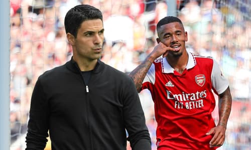 Mikel Arteta, Gabriel Jesus, 2022/23