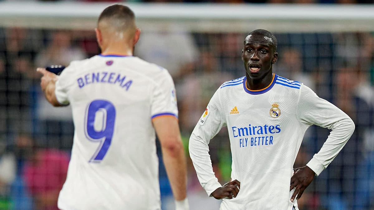 Real Madrid pair Karim Benzema and Ferland Mendy