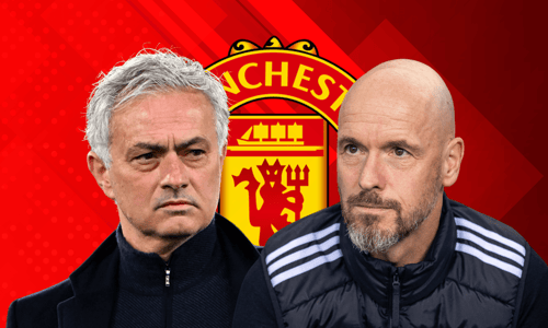 Jose Mourinho, Erik ten Hag, Man Utd