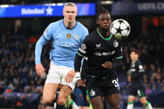 Jordan Lotomba, Manchester City vs Feyenoord