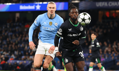 Jordan Lotomba, Manchester City vs Feyenoord