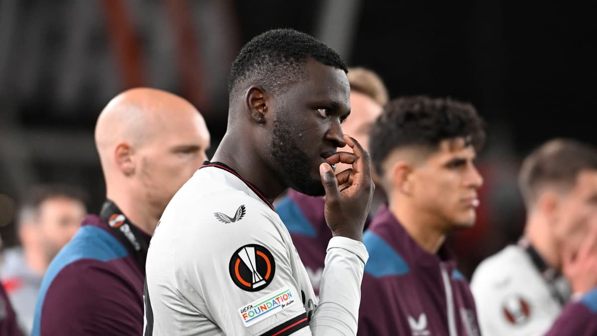 Bayer Leverkusen's Victor Boniface