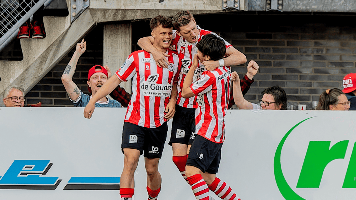 Van Crooij, Saito, Lauritsen, Sparta