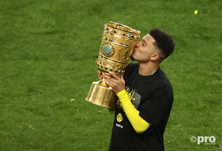 Jadon Sancho had another strong season for Dortmund