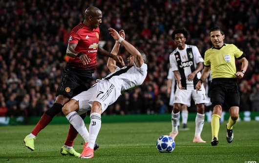 Romelu Lukaku and Cristiano Ronaldo, Man Utd v Juventus, 2018