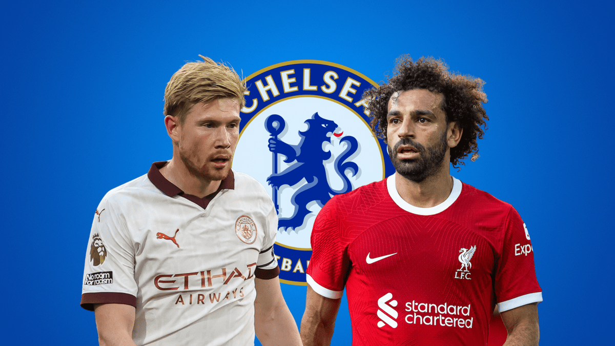 Kevin de Bruyne, Mohamed Salah, Chelsea