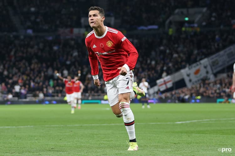 Cristiano Ronaldo, Tottenham v Man Utd, 2021-22