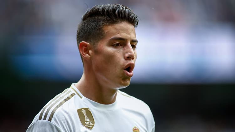 James Rodriguez joined Real Madrid in 2014