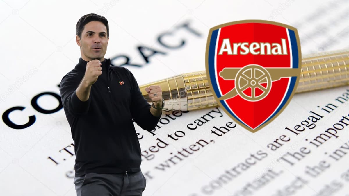 Mikel Arteta, Arsenal, contract