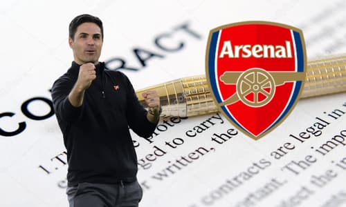 Mikel Arteta, Arsenal, contract