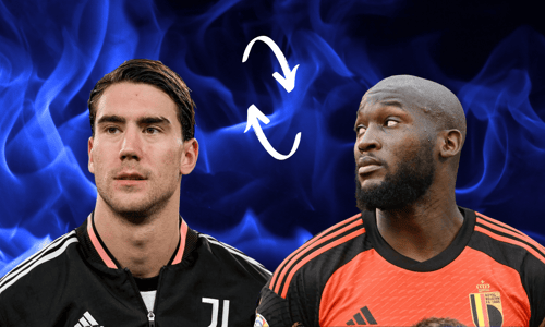 Dusan Vlahovic, Romelu Lukaku