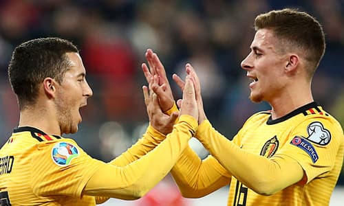 Eden Hazard, Thorgan Hazard, Belgium