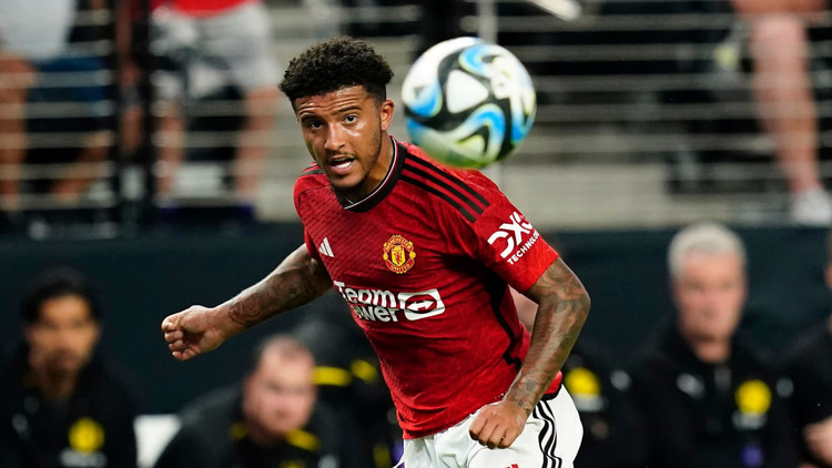 Jadon Sancho, Man Utd