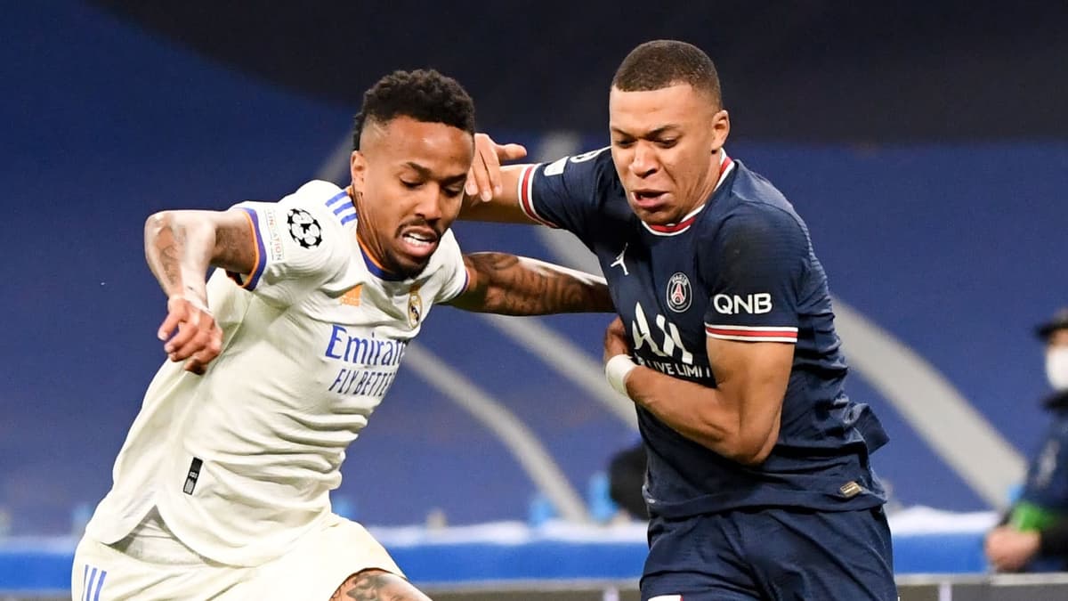 Eder Militao, Kylian Mbappe, Real Madrid, PSG, 2021/22
