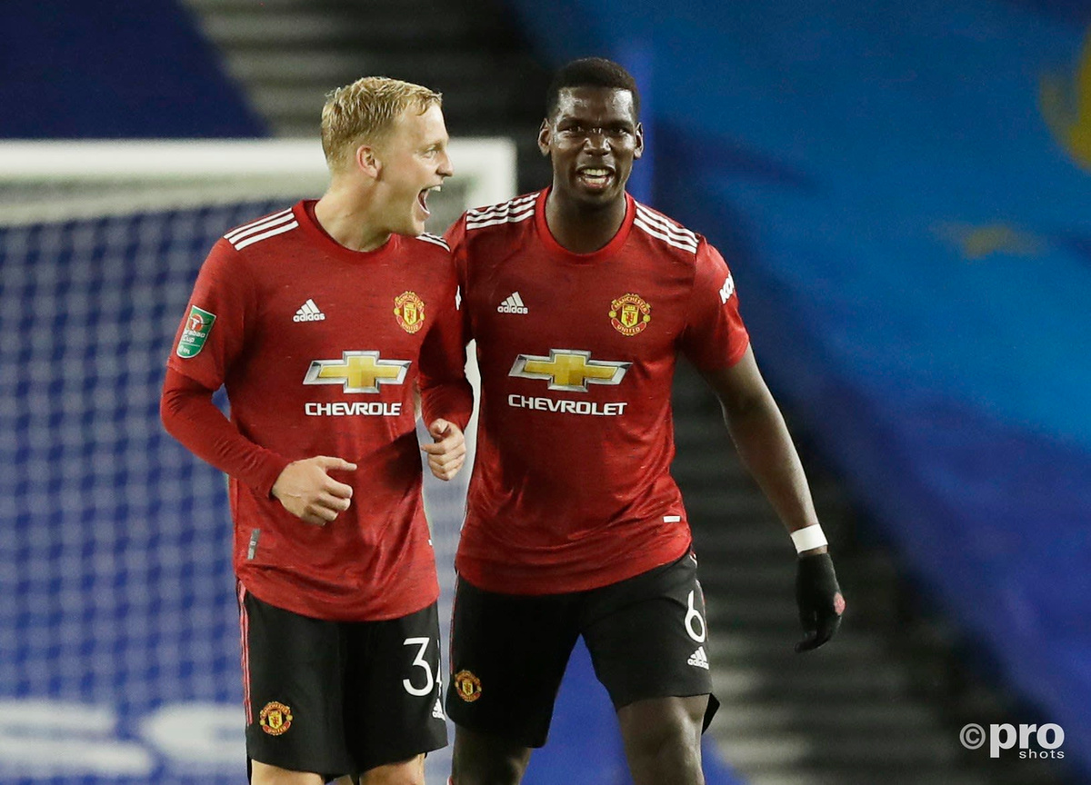 Van de Beek’s lack of impact at Man Utd leaves Paul Pogba with bargaining power