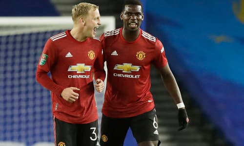 Van de Beek’s lack of impact at Man Utd leaves Paul Pogba with bargaining power