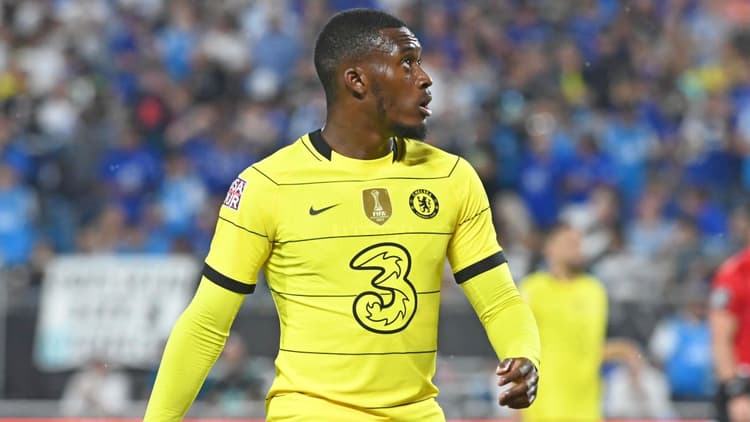 Callum Hudson-Odoi playing for Chelsea in pre-season