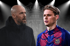 Frenkie de Jong, Erik ten Hag, Manchester United