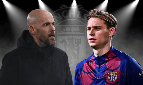 Frenkie de Jong, Erik ten Hag, Manchester United