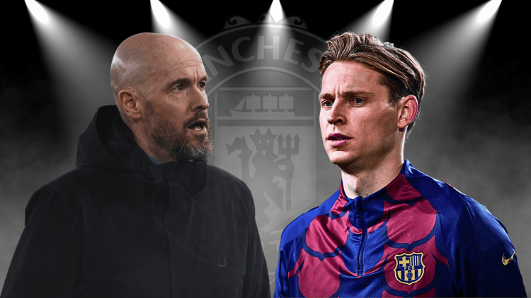 Frenkie de Jong has been a long-term target of Erik ten Hag at Man Utd.