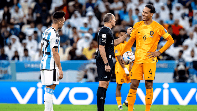 Argentina v Netherlands was a heated affair