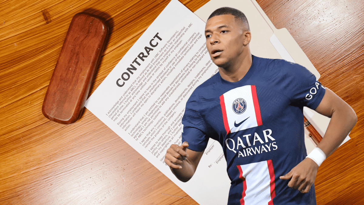 Kylian Mbappé, Contract